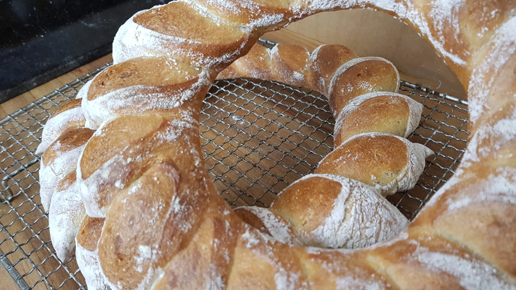 Festlicher Brotkranz - Martina´s KitchenChaos