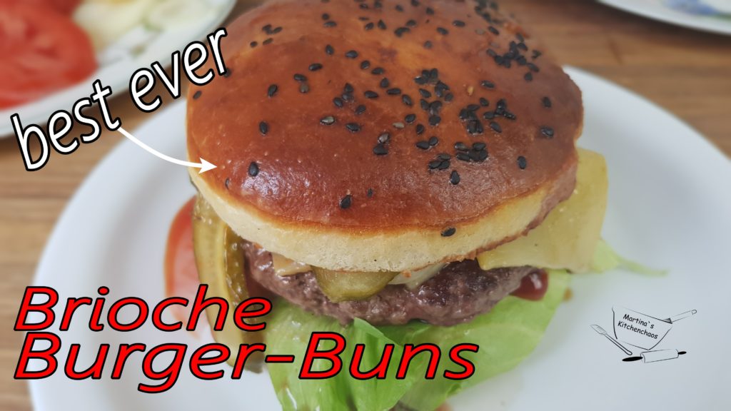 Brioche Burger Buns