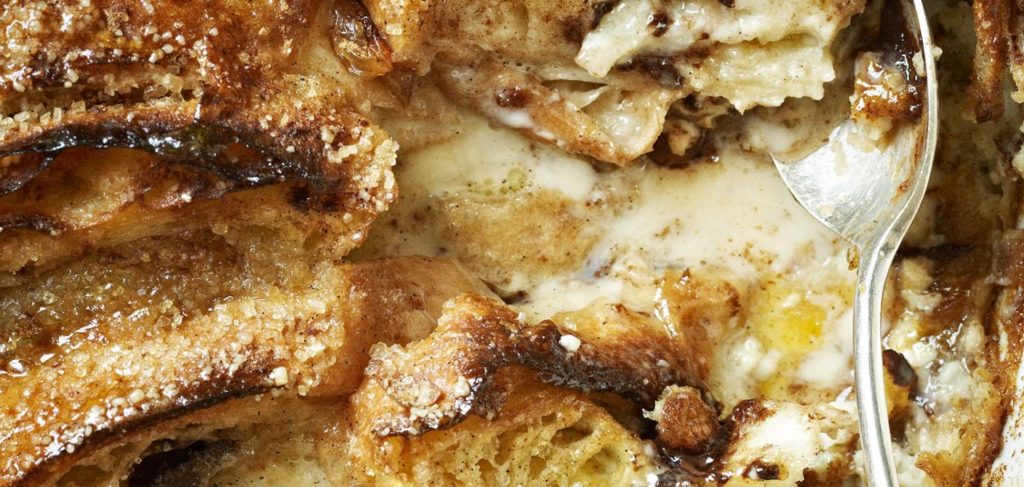 Altbrotverwertung: Bread and Butter Pudding