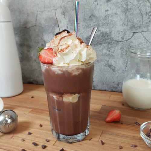 Eischokolade - Erfrischung pur mit Vanille-Eis und Kakao
